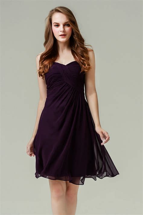 Ruched Bodice Short Party Dress