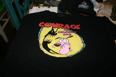Vintage Cartoon Network Courage The Cowardly Dog 2xl T Shirt 999