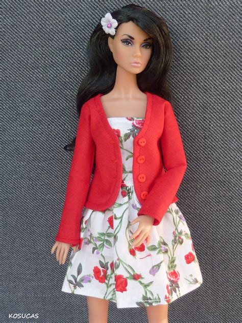 jacket and dress for poppy parker dolls poppy doll poppy parker dolls barbie clothes barbie