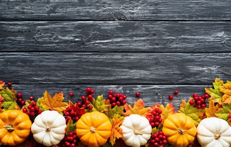 Autumn Pumpkins Leaves Wallpapers Wallpaper Cave