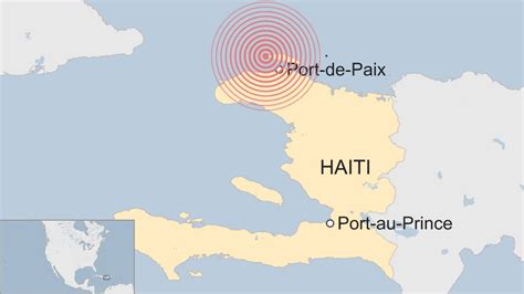 In Pictures Haiti Earthquake Aftermath In Port De Paix Bbc News
