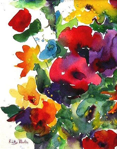 Floral Fine Art Giclee Print Brush Stroke Enhanced On Etsy