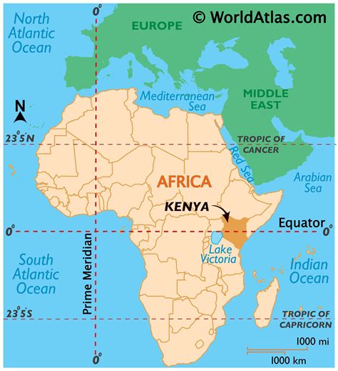 Kenya is an extraordinarily diverse country: Kenya Map / Geography of Kenya / Map of Kenya - Worldatlas.com