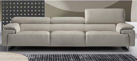 Light Grey Leather Sectional Couches Odditieszone