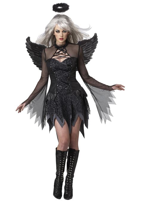 Plus Size Womens Sultry Fallen Angel Costume Religious Costumes
