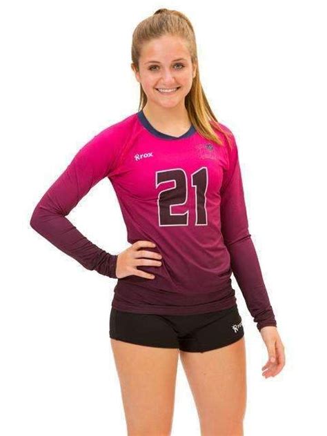 Fade Womens Sublimated Jersey Volleyball Outfits Volleyball Jerseys