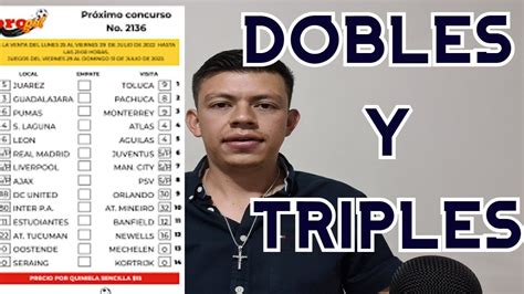 Dobles Y Triples Progol ¿cómo Se Juega ¿cuánto Cuesta El Macizo Youtube