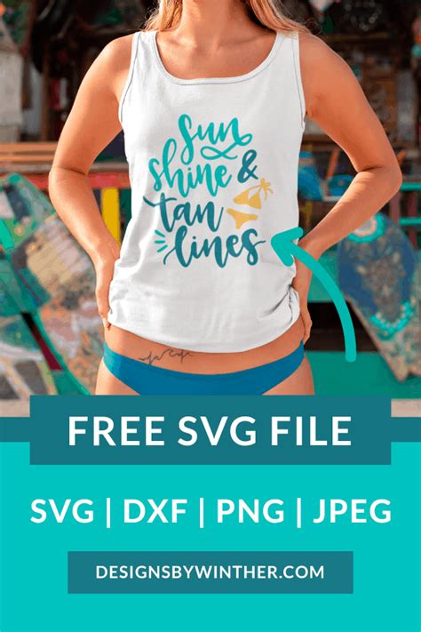 free sunshine and tan lines svg designs by winther