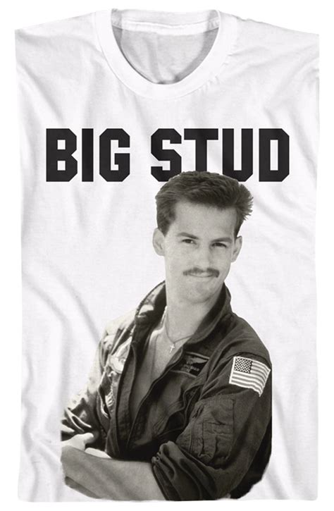 Big Stud Goose Shirt 80s Movies Top Gun T Shirt