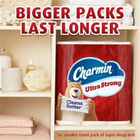 Charmin Ultra Strong Toilet Paper 16 Super Mega Roll 16 Rolls Fred Meyer