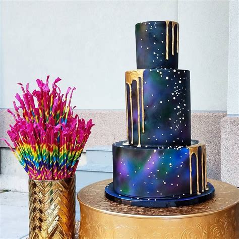 Dark Galaxy Sugarrushut Galaxy Cake