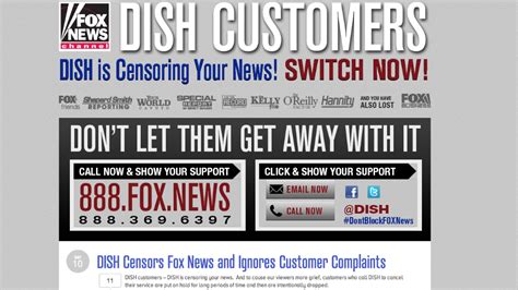 Fox Says Dish Is Censoring The News As Blackout Drags On