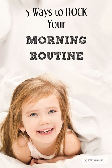5 Ways To Rock Your Morning Routine