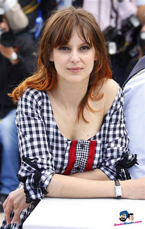 French Actress Elodie Navarre Poses During A Photocall For Jeunes Talents Adami At The 66th