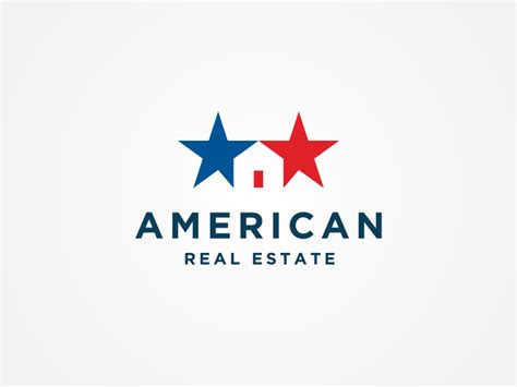 American Real Estate Logo By Jacob Cass On Dribbble