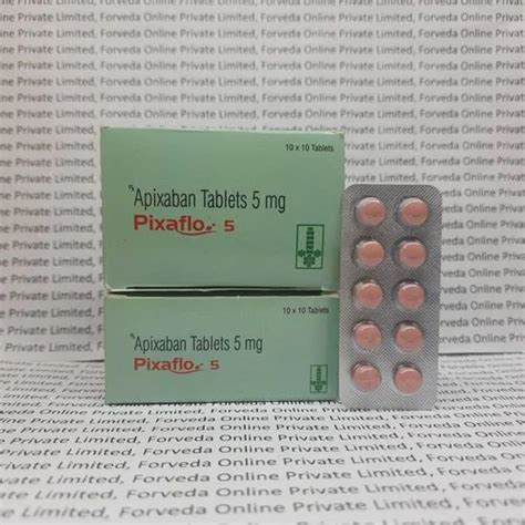 Apixaban 5 Mg Tablet At Rs 300 Strip Apixaban Tablet In Nagpur Id 2850949735188