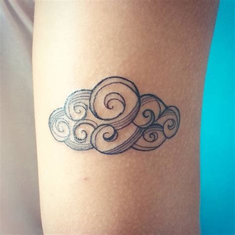 105 Best Cloud Tattoo Designs And Meanings Love Is In The Air 2018