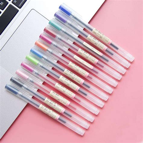 Muji Gel Pens Set Of 12 Notebooktherapy