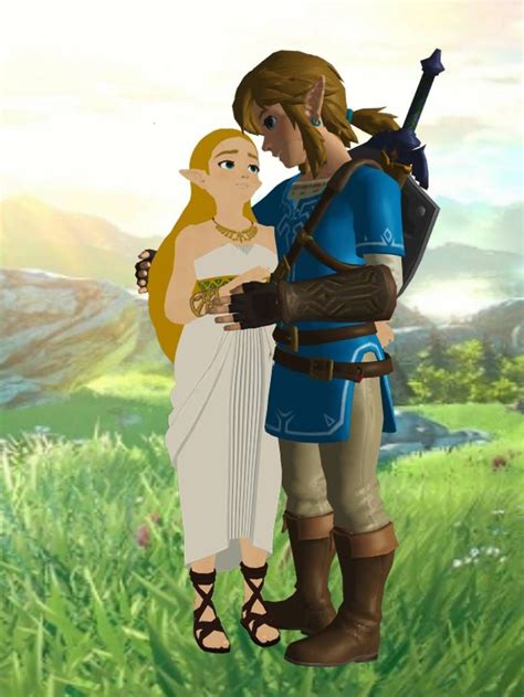 Link Zelda Breath Of The Wild Legend Of Zelda Togetherness Zelda