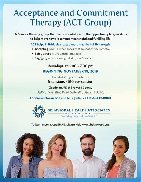 Group Therapy Flyer Template