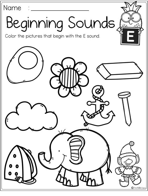 Alphabet Beginning Sounds Printables | Beginning sounds worksheets, Letter sounds kindergarten 