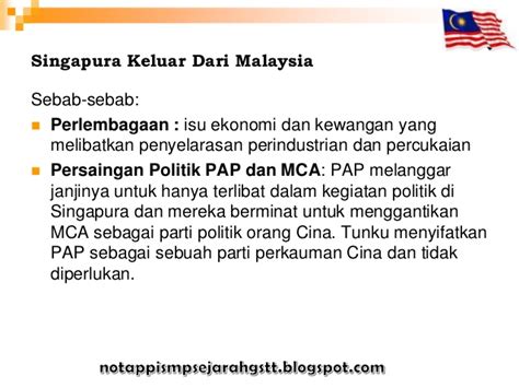 Oleh sebab beban cukai singapura paling ringan dan bertambahnya perbelanjaan pertahanan, akibat konfrontasi, kerajaan persekutuan. Pembentukan Malaysia
