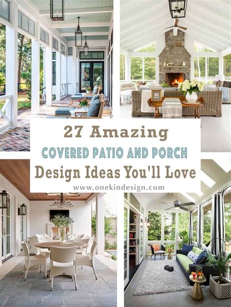 27 Amazing Covered Patio And Porch Design Ideas Youll Love Patio