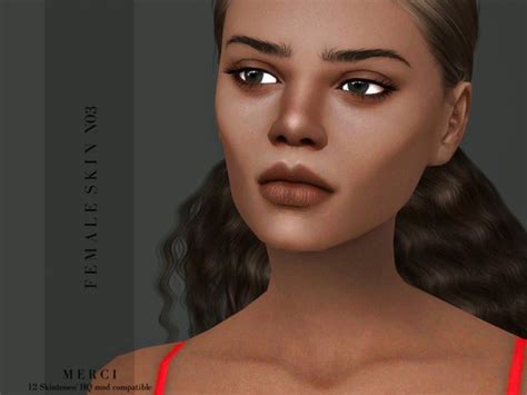 Female Skin N03 By Merci At Tsr Sims 4 Updates