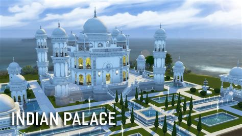 The Sims 4 Speed Build Indian Palace Youtube