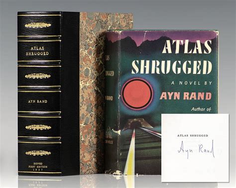 Atlas Shrugged By Rand Ayn 1957 Signed By Authors Raptis Rare