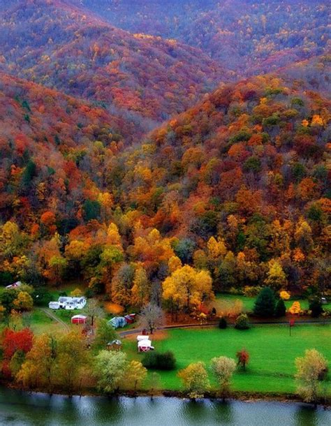 Esplendor Otoñaloeste De Virginia Autumn Scenery State Parks
