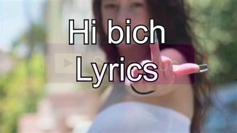 Hi Bich By Bhad Bhabielyrics Youtube