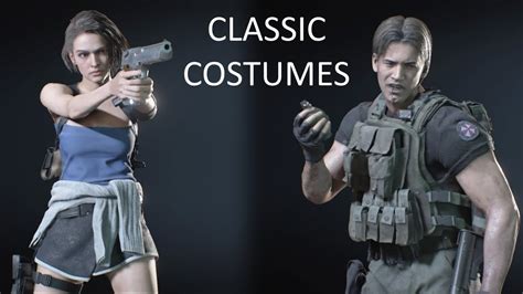 Resident Evil 3 Jill Classic Costumecarlos Classic Hair Showcase