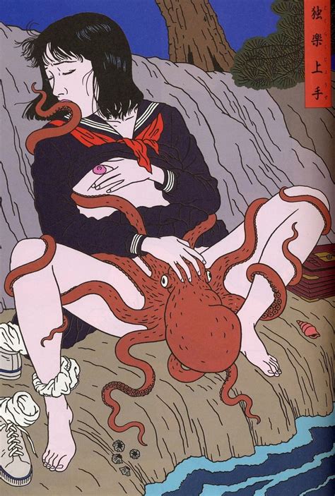 Rule 34 Barefoot Consensual Tentacles Cunnilingus Fine Art Japanese Japanese Clothes Japanese