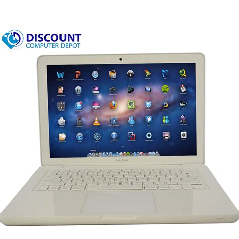 Apple Macbook A1342 Unibody 13 Laptop El Capitan Core 2 Duo 226ghz
