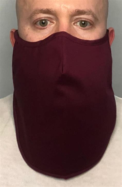 Plum X Long Beard Longline Face Mask With Filter Thebritishmask