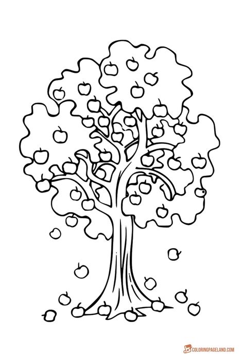 Explore 623989 free printable coloring pages for your you can use our amazing online tool to color and edit the following roots coloring pages. Apple Tree Coloring Pages - Downloadable and Printable ...