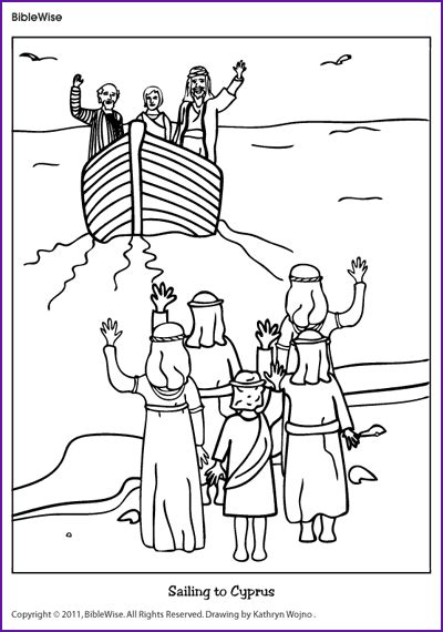 Paul And Barnabas Coloring Page At Getcolorings Com Free Printable Colorings Pages To Print