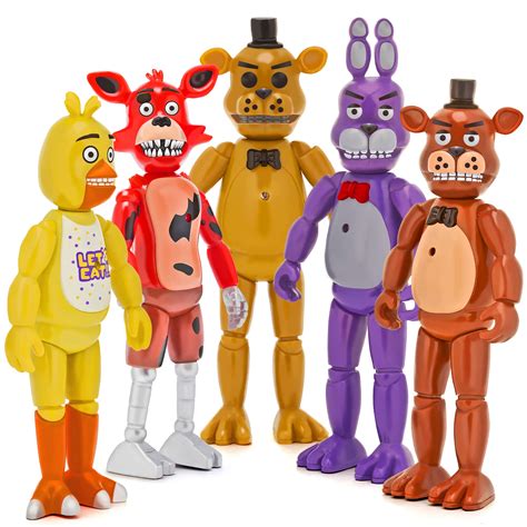 Buy Fnaf Action Figures Set Of 5 Pcs Inspired By Five Nights At Freddys New 2022 Fnaf Toys