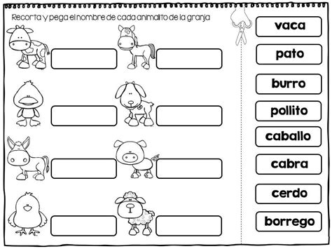 La más importante si queremos educar a nuestro hijo en la responsabilidad y el respeto a los animales. MOTRICIDAD trazo y escritura FINA CON LOS ANIMALES DE LA GRANJA -Orientacion Andujar | Animales ...