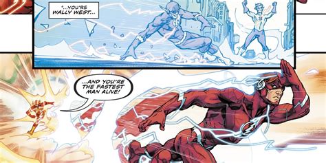 Dc Confirms Who S Faster Wally West Or Barry Allen