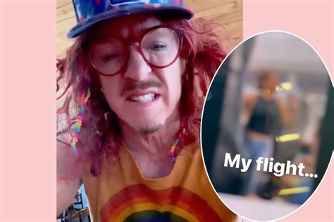 Carrot Top Was On Plane With Woman Who Had Viral Freakout Over