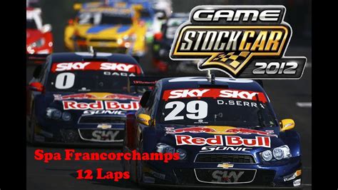 Game Stock Car 2012 12 Laps Spa Francorchamps Including Rfdynhud