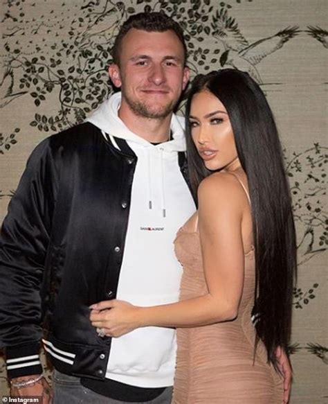 Johnny Manziel And Bre Tiesi Are Divorcing After One Year Of Marriage Daily Mail Online