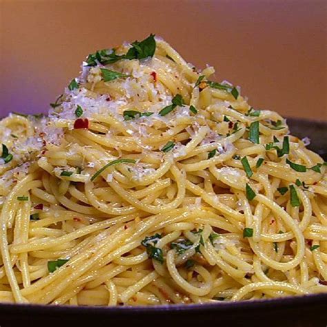 The Chew Recipe Michael Symons Angel Hair With Olive Oil Garlic