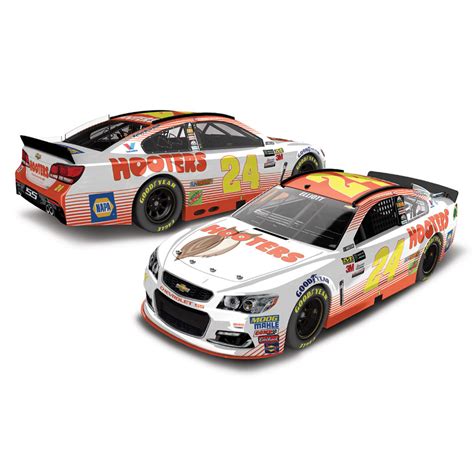 Find drivers, race results and statistics for nascar car numbers. Chase Elliott 2017 NASCAR Premier Series No. 24 Hooters 1 ...