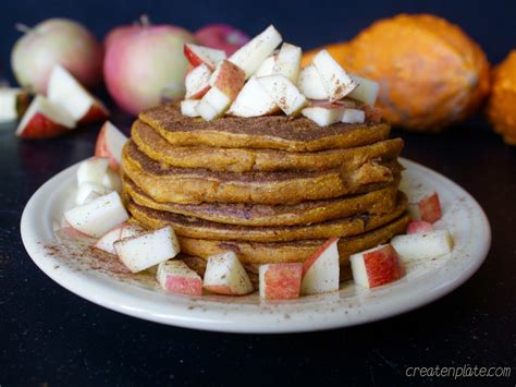 Easy Pumpkin Pancake Recipe Gluten Free Vegan — Create N Plate