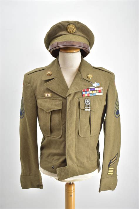 Us Complete Staff Sergeant Dress Uniform Ww2korea Veteran Byf41