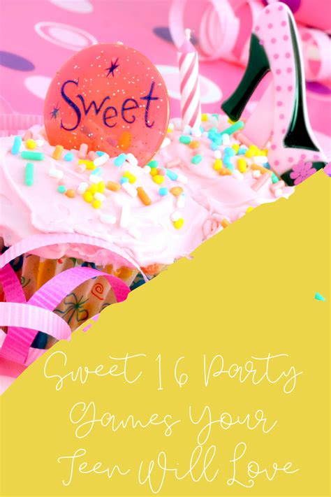 Sweet 16 Party Games Your Teen Will Love Fun Party Pop