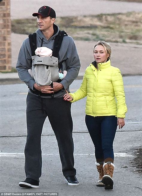Wladimir klitschko is a ukrainian boxer who looks like a villain in a 90s steven segal action flick. Hayden Panettiere and Wladimir Klitschko bring baby Kaya ...
